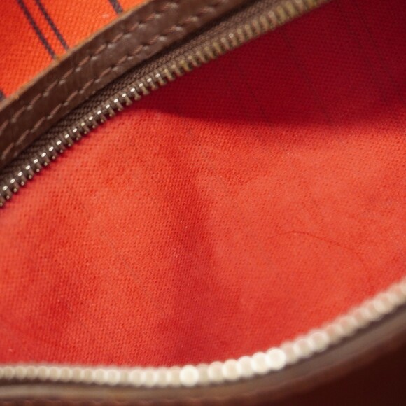 LOUIS VUITTON Brown Damier Neverfull MM Tote Bag - Picture 13 of 16